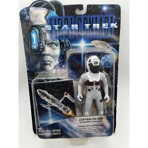 Captain Picard in Spacesuit Action Figure Star Trek First Contact Playmates 1996